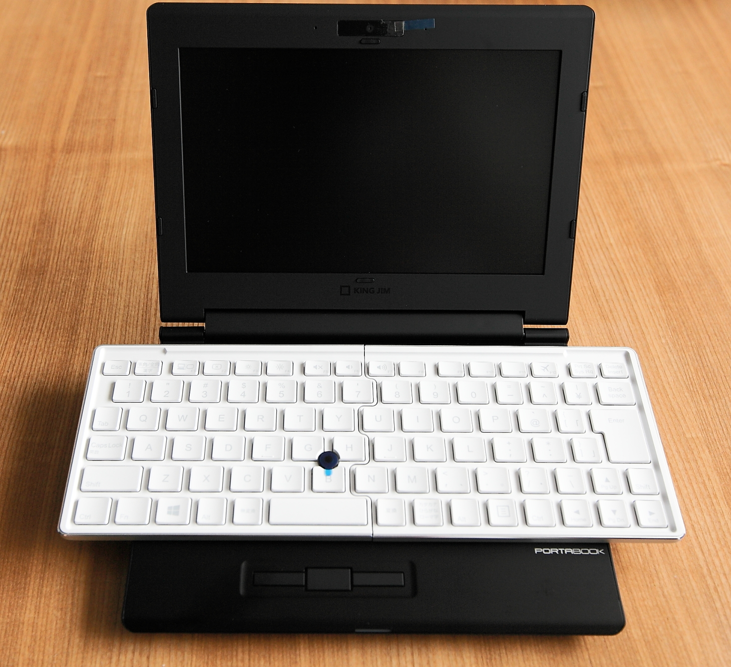 不器用】85 – King Jim – Portabook XMC10 摺疊鍵盤迷你筆電| 不器用